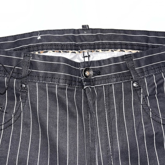 Zara Black Pinstripe Pants - Picture 5 of 5